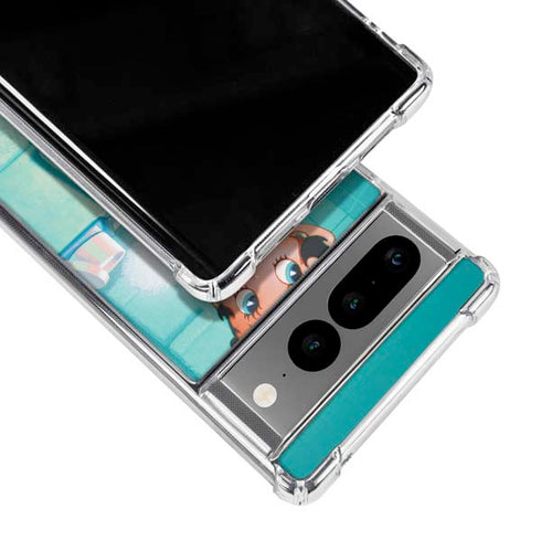 Betty Boop Bathing Google Pixel 7 Pro Clear Case